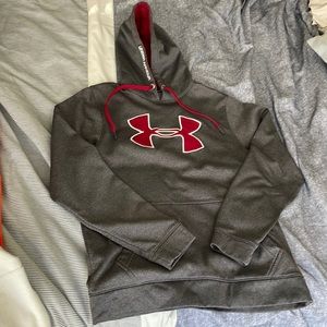 Under Armour Men’s logo Hoodie Size Medium